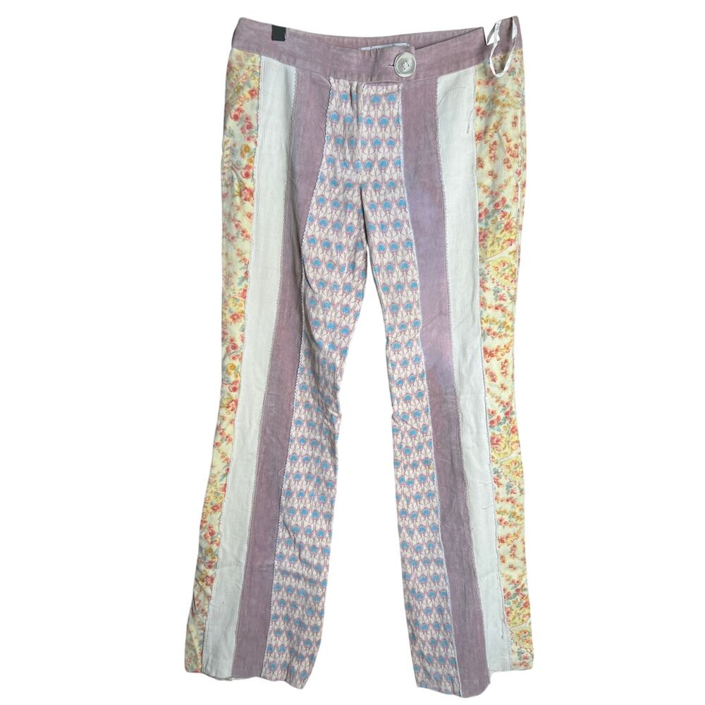 Vintage Jessica By Christopher L 4 100% Cotton Plaid Patterned Pants